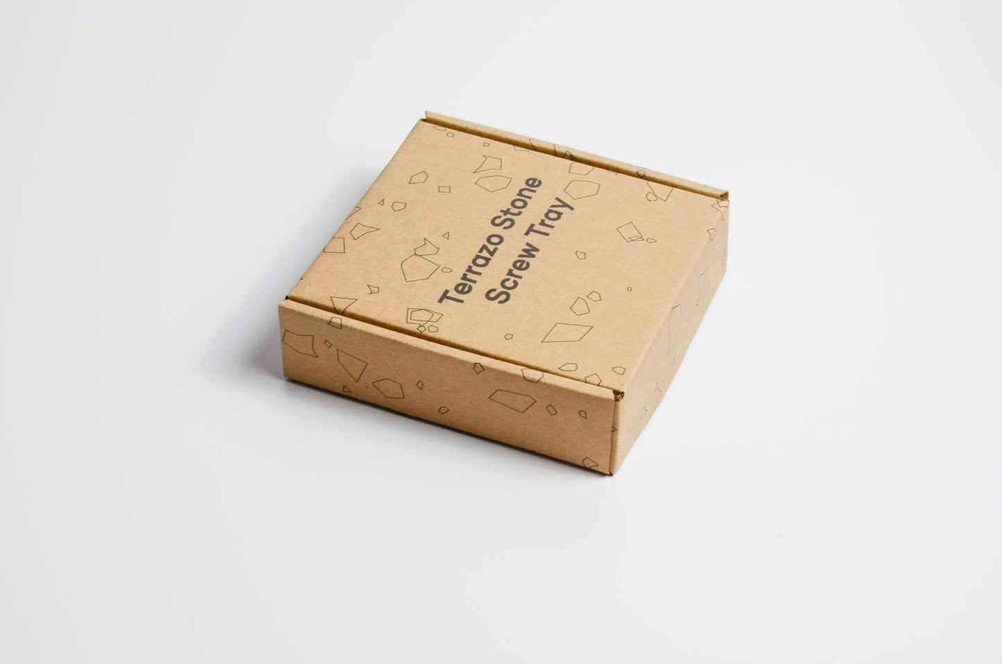 CannonKeys Terrazo Stone Screw Trays