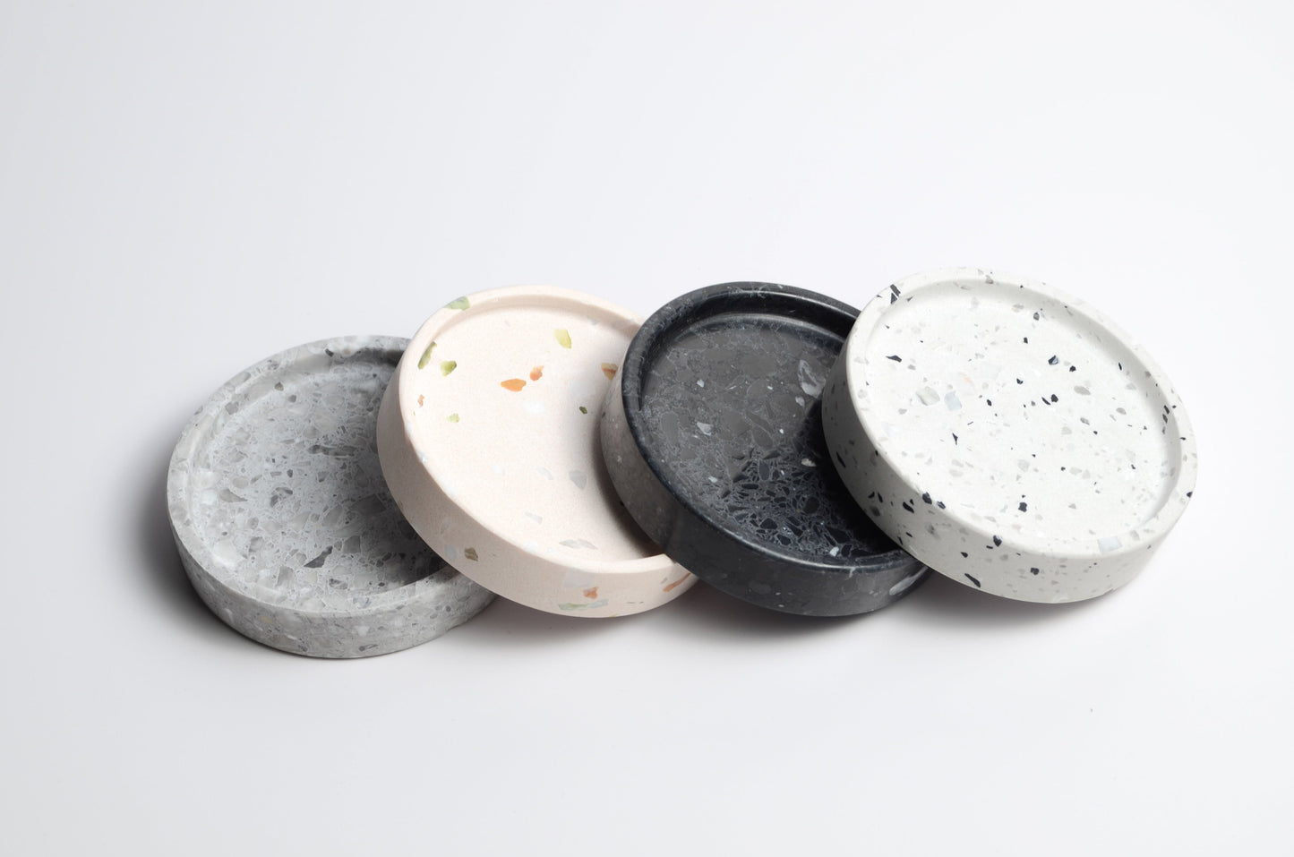 CannonKeys Terrazo Stone Screw Trays