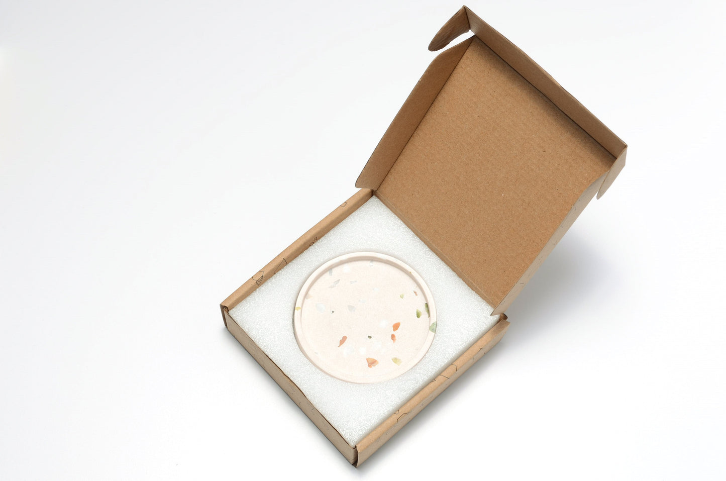 CannonKeys Terrazo Stone Screw Trays