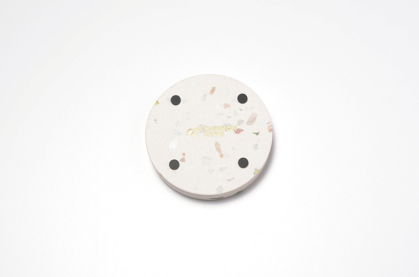 CannonKeys Terrazo Stone Screw Trays