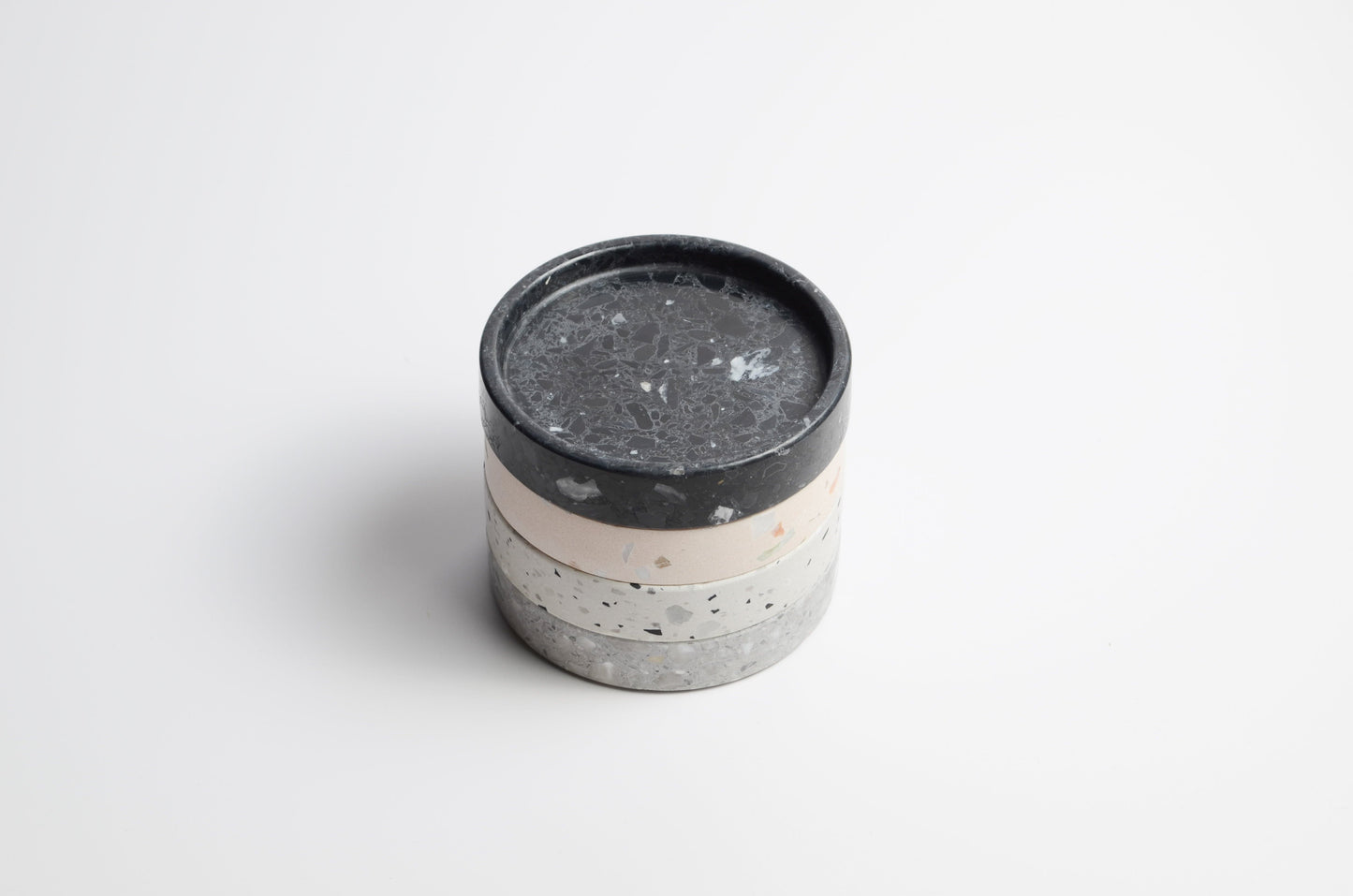 CannonKeys Terrazo Stone Screw Trays