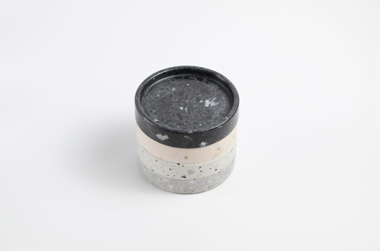 CannonKeys Terrazo Stone Screw Trays