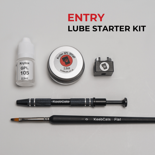 KeebCats Entry Lube Starter Kit (Tactile or Linear)