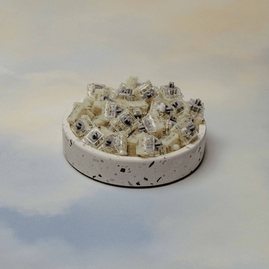 KTT KTT Kang Grey (Ash Grey) tactile switches 10