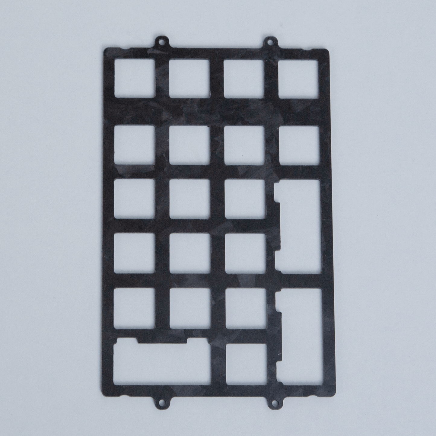 KeebCats UK [EXTRAS] KBDfans KBDpad MKII - Universal Plate Forged Carbon Fibre