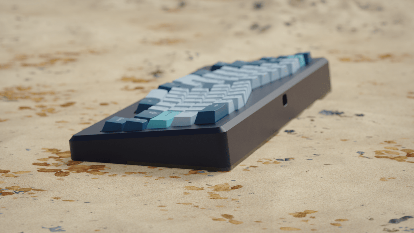 seh0nk x KeebsForAll [Group Buy] Coarse60 Keyboard Black / Aluminium
