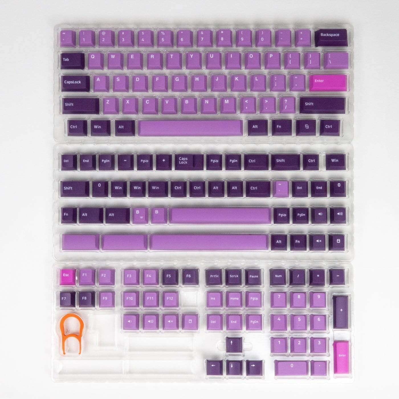 Kinetic Labs x PolyCaps Octopus PBT Keycaps | KeebCats
