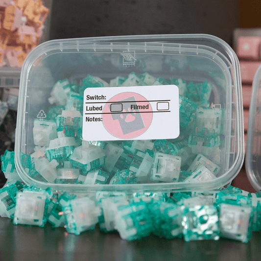 KeebCats UK Switch Tubs (Pack of 5)